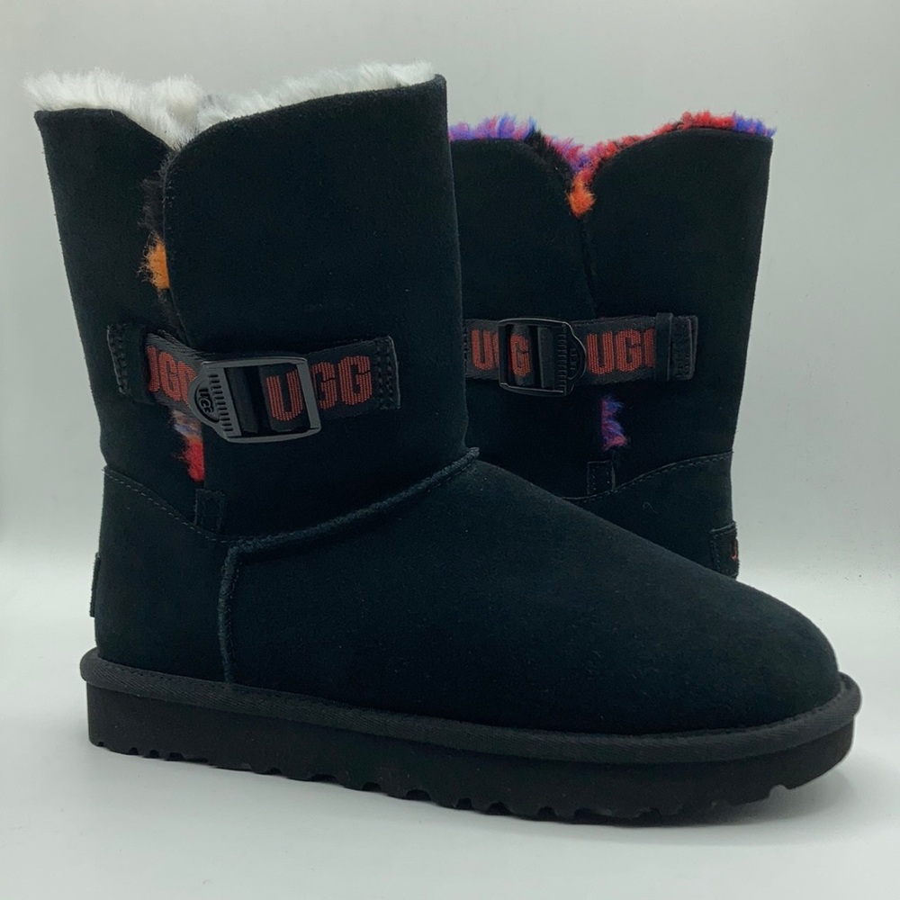 UGG Women's Bailey Buckle Cali Collage Boots